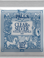Ernie Ball Ernie Ball Ernesto Palla Spaanse Gitaar Snaren Clear/Silver – Normale Spanning