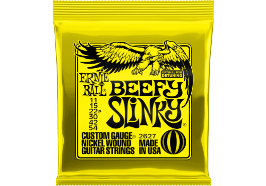 Ernie Ball Beefy Slinky Elektrische Gitaarsnaren 11-54 (EB 2627)