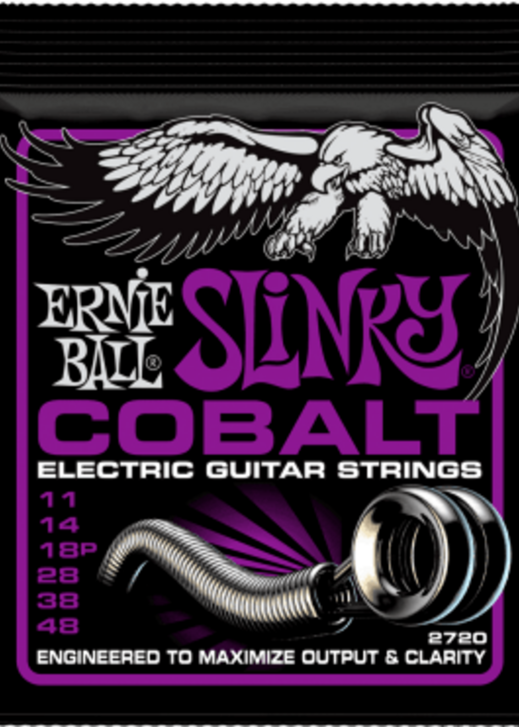 Ernie Ball Ernie Ball Cobalt Power Slinky Elektrische Gitaarsnaren  11-48