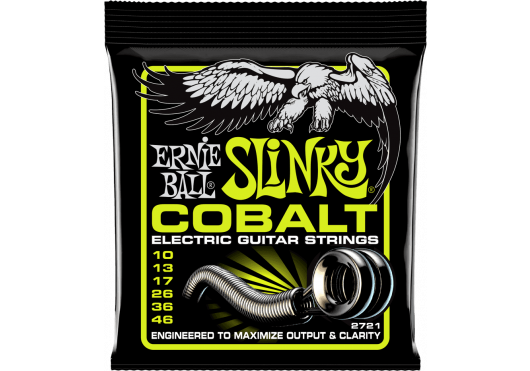 Ernie Ball Regular Slinky Cobalt Elektrische Gitaarsnaren 10-46 (EB 2721)