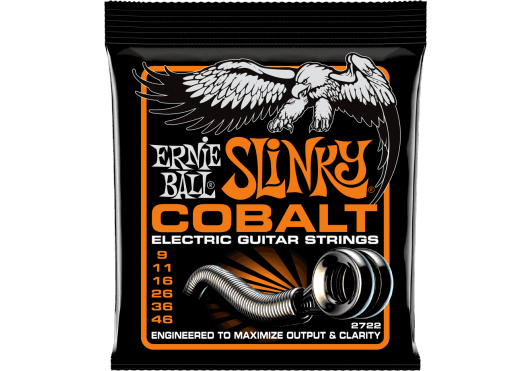 Ernie Ball Hybrid Slinky Cobalt Elektrische Gitaarsnaren 9-46 (EB2722)