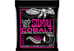 Ernie Ball Super Slinky Cobalt Elektrische Gitaarsnaren 9-42