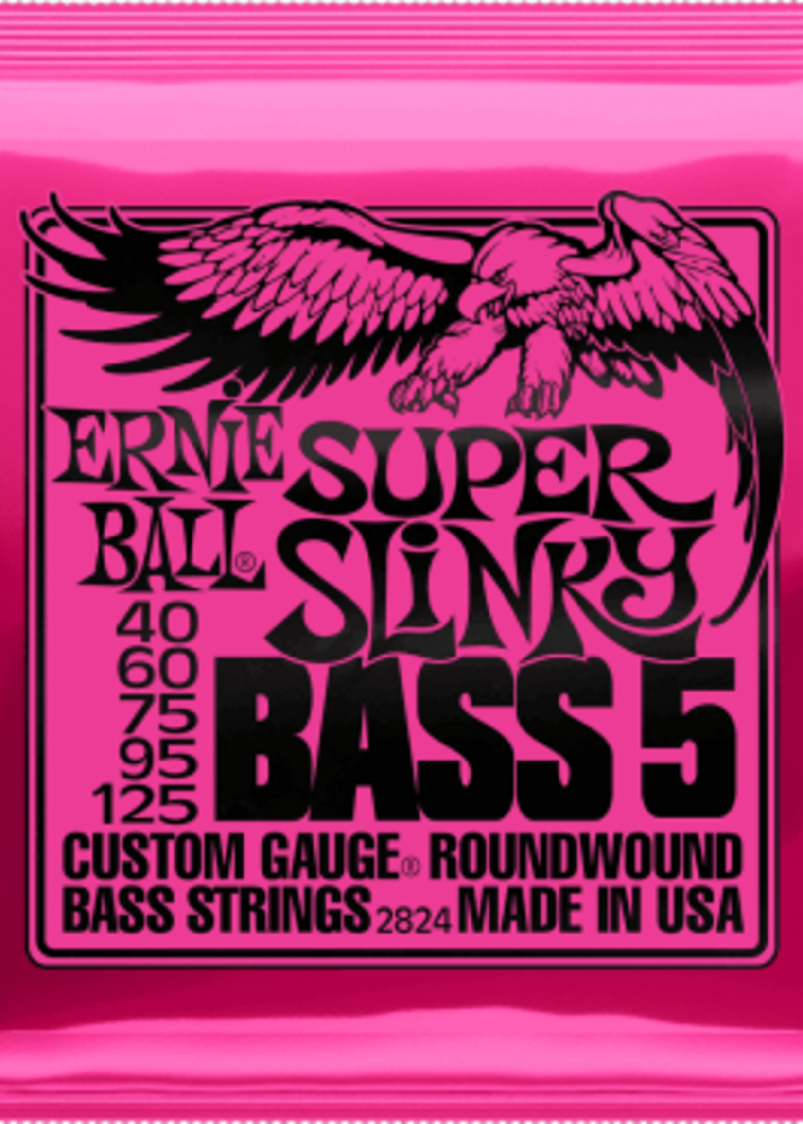 Ernie Ball Ernie Ball Super Slinky Bas Snaren 5-String 40-125 (EB 2824)