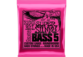 Ernie Ball Super Slinky Bassnaren 5-String 40-125