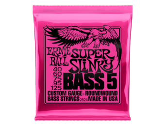Ernie Ball Super Slinky Bassnaren 5-String 40-125