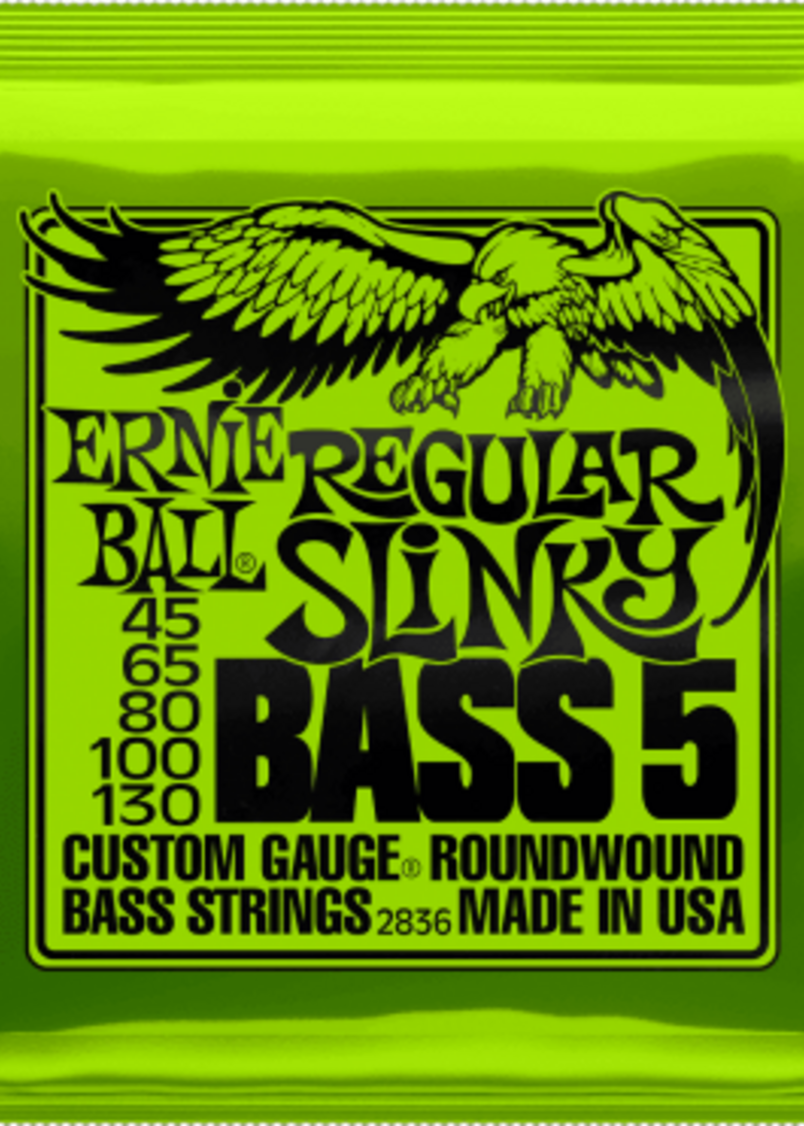 Ernie Ball Ernie Ball Regular Slinky Bassnaren 5-String 45-130 (EB 2836)