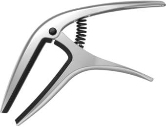 Ernie Ball Axis Capo Zilver