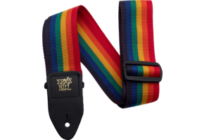 Ernie Ball Polypro Gitaarband Regenboog