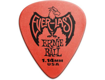 Ernie Ball Plectrum Everlast 1.14mm 12 stuks