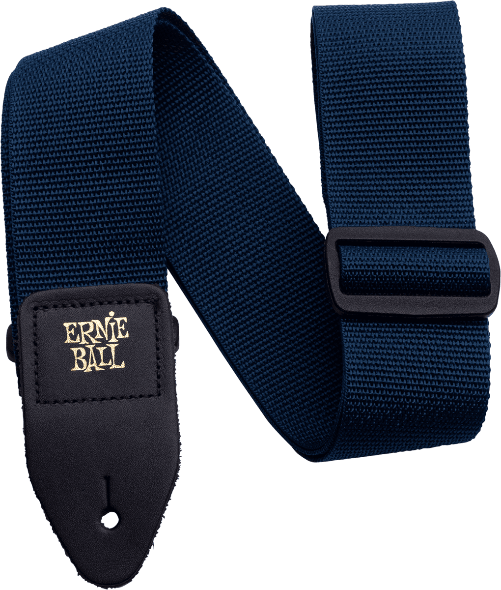 Ernie Ball Polypro Gitaarband Navy Blauw Polypropyleen (EB 4049)