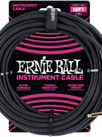Ernie Ball Ernie Ball Instrumentenkabel 5,5 Meter Zwart - Recht/Haaks