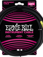 Ernie Ball Ernie Ball Instrumentenkabel 3 Meter Zwart (Recht/Recht)