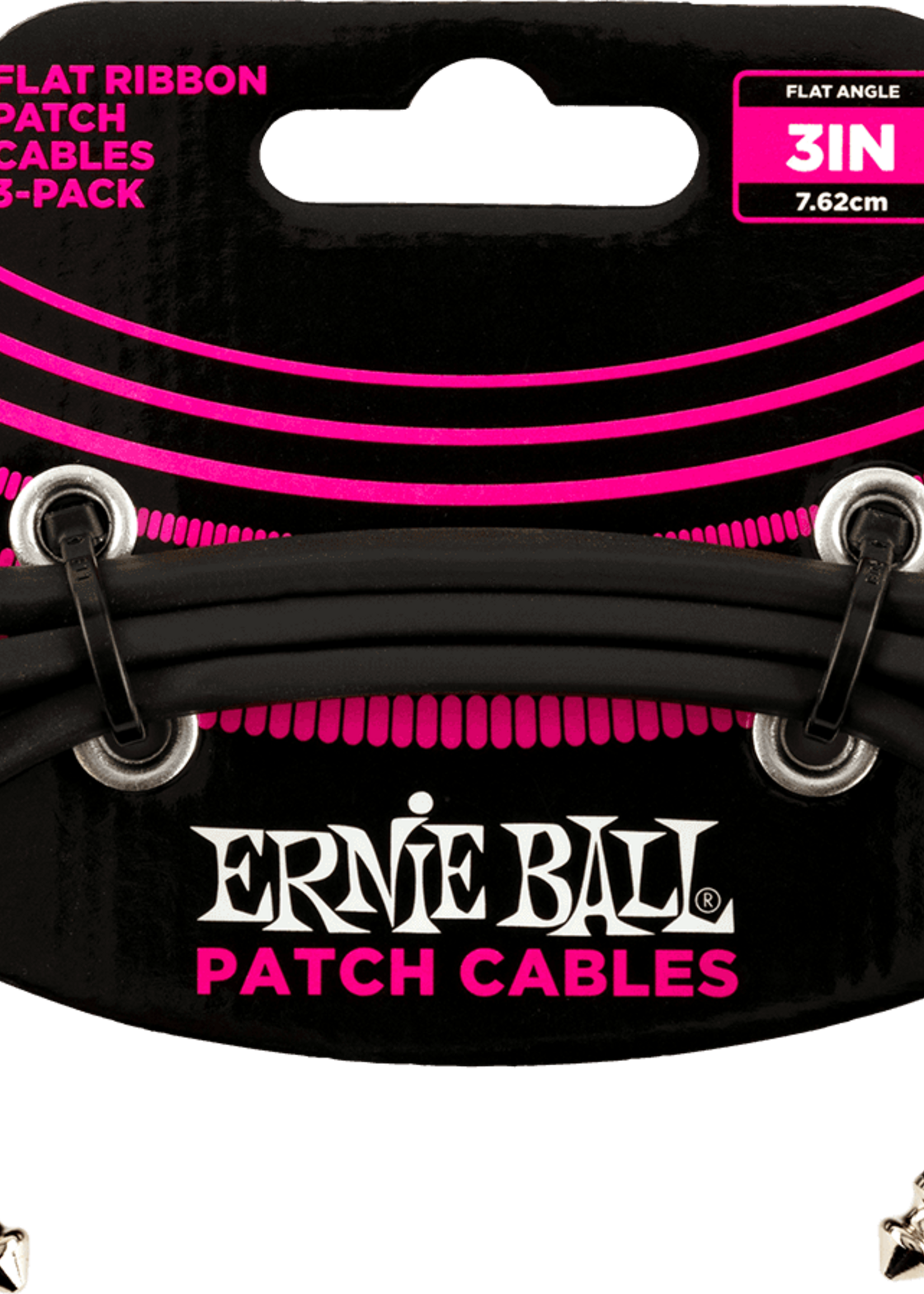 Ernie Ball Ernie Ball Patchkabel 3-pack 15cm (EB 6220)