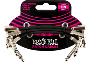 Ernie Ball Patchkabel Haaks/Haaks 3-Pack