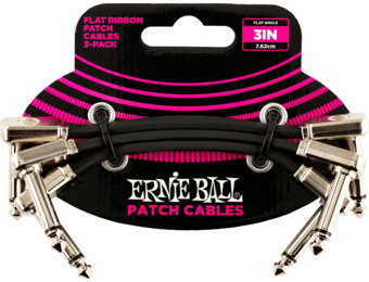 Ernie Ball Patchkabel Haaks/Haaks 3-Pack