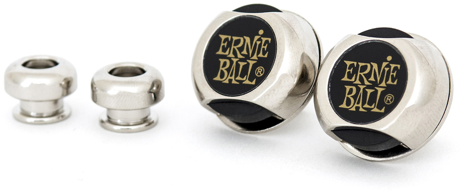 Ernie Ball Strapblocks (2 stuks) - Zwart (EB 4600)