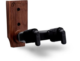 Gitaar Muurbeugel Hout met Auto Lock Systeem, Universeel