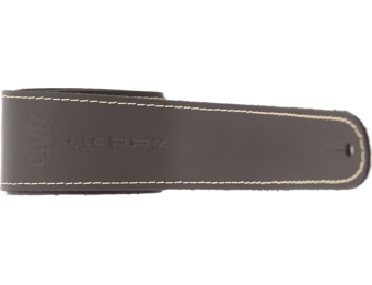 Martin Slim Style Gitaarband Bruin (Leder)