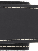 C.F MARTIN & CO Martin Slim Style Gitaar- en Basgitaarband Zwart (Leder)