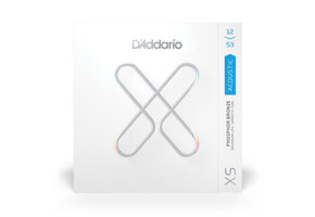 D'Addario XSAPB1253 XS Coated Phosphor Bronze Akoestische Gitaarsnaren, Light, 12-53