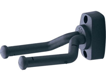 Universele Gitaarstandaard voor Muurbevestiging (Zwart) 16280