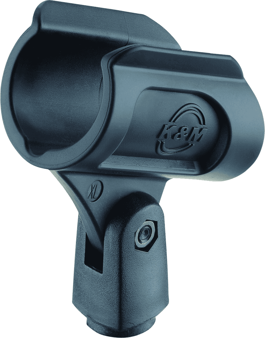 K&M Microfoonklem  Ø 34-40 mm 3/8" + 5/8" aansluiting(85070)