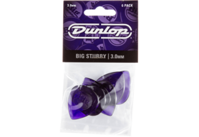 Dunlop Big Stubby Plectrum 3.00 mm (6 stuks)
