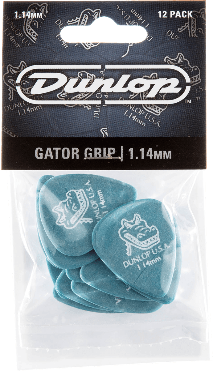 Dunlop 417P114 Gator Grip Player's Pack Plectrum 1.14 mm (12 stuks)