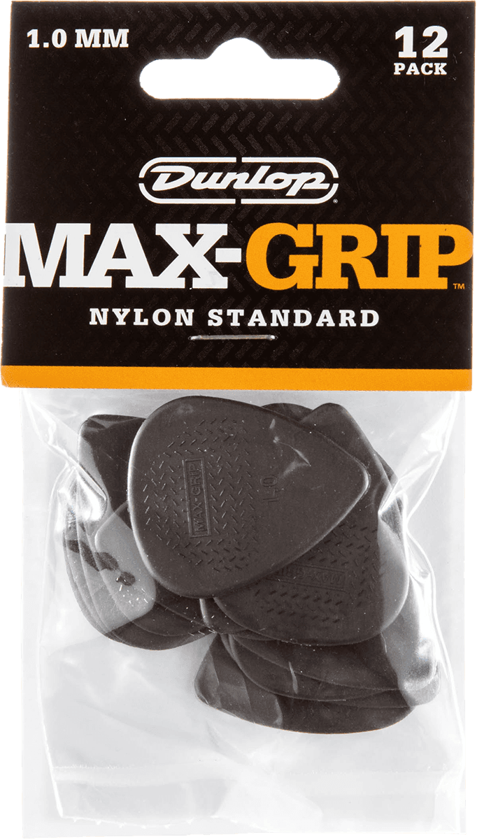 Dunlop 449P100 Max Grip Standard Player's Pack Plectrum 1.00 mm (12 stuks)