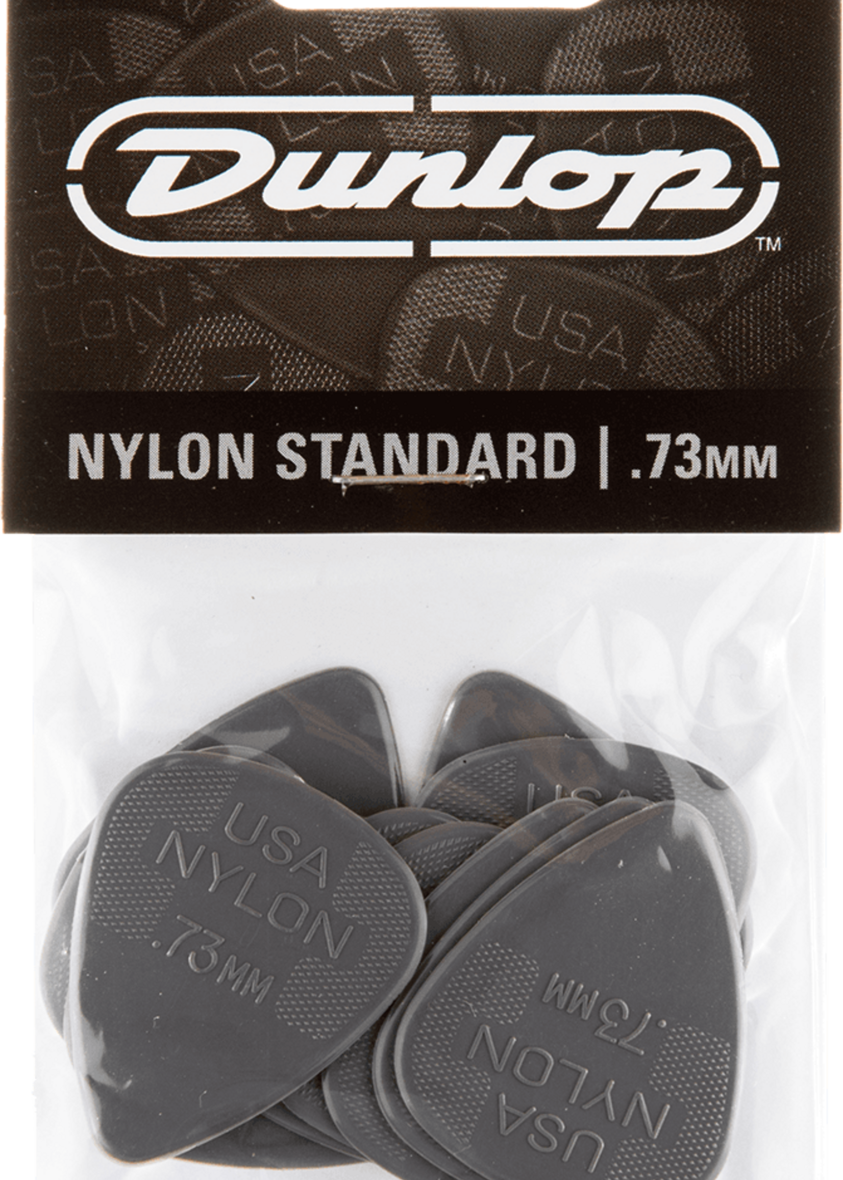 Dunlop Dunlop 44P073 Nylon Standard Player's Pack Plectrum 0.73 mm (12 stuks)