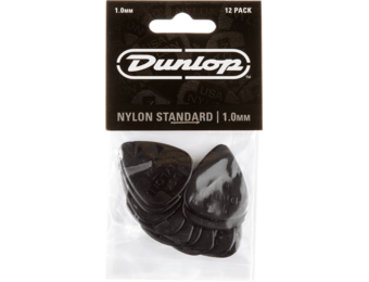Dunlop Nylon Standard Plectrum 1.00 mm (12 stuks)