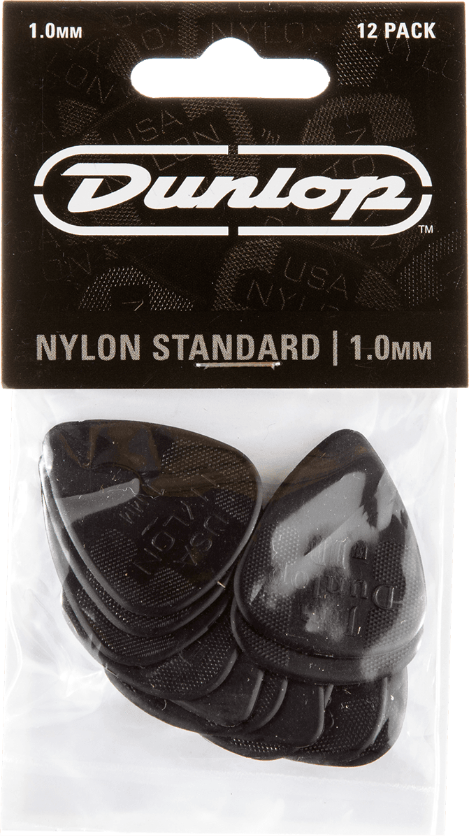 Dunlop 44P100 Nylon Standard Player's Pack Plectrum 1.00 mm (12 stuks)