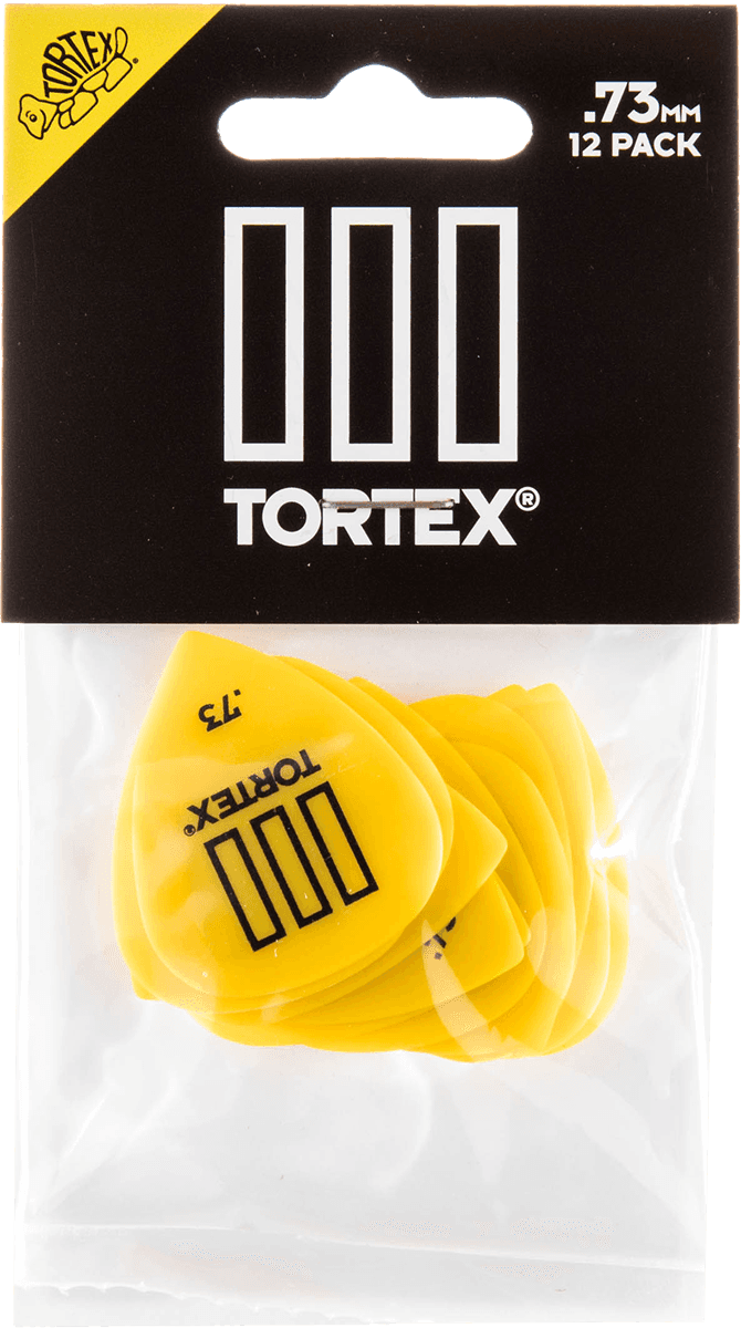Dunlop 462P073 Tortex TIII Player's Pack Plectrum 0.73 mm (12 stuks)