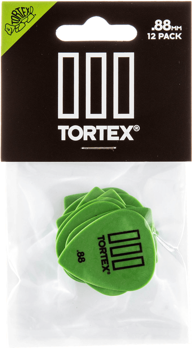 Dunlop 462P088 Tortex TIII Player's Pack Plectrum 0.88 mm (12 stuks)