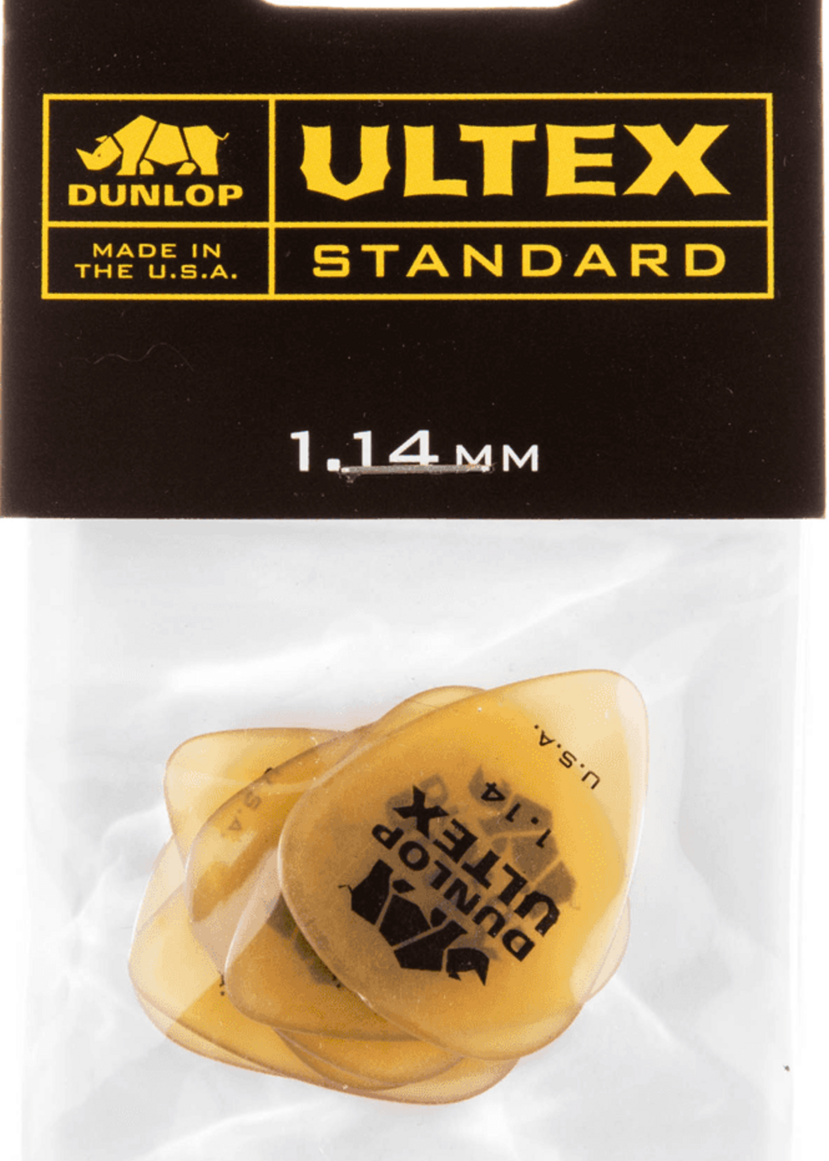 Dunlop Dunlop 427P114 Ultex Sharp Player's Pack Plectrum 1.14 mm (6 stuks)