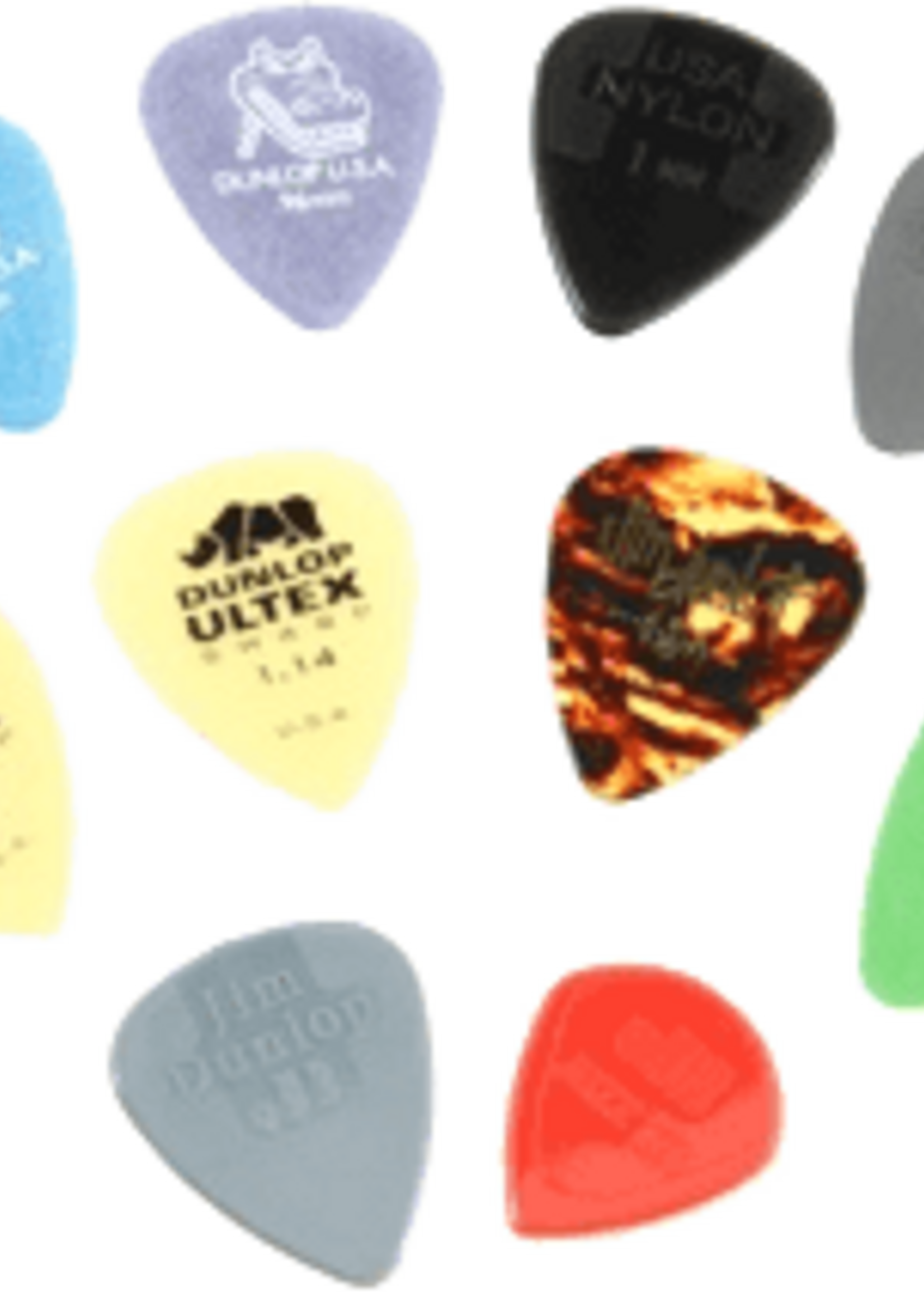 Dunlop Dunlop PVP102 Plectrum Variety Pack Medium/Heavy (12 stuks)
