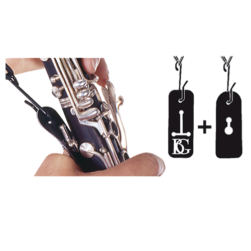 BG ALP Lederen Connector voor C20 Klarinet Draagriem