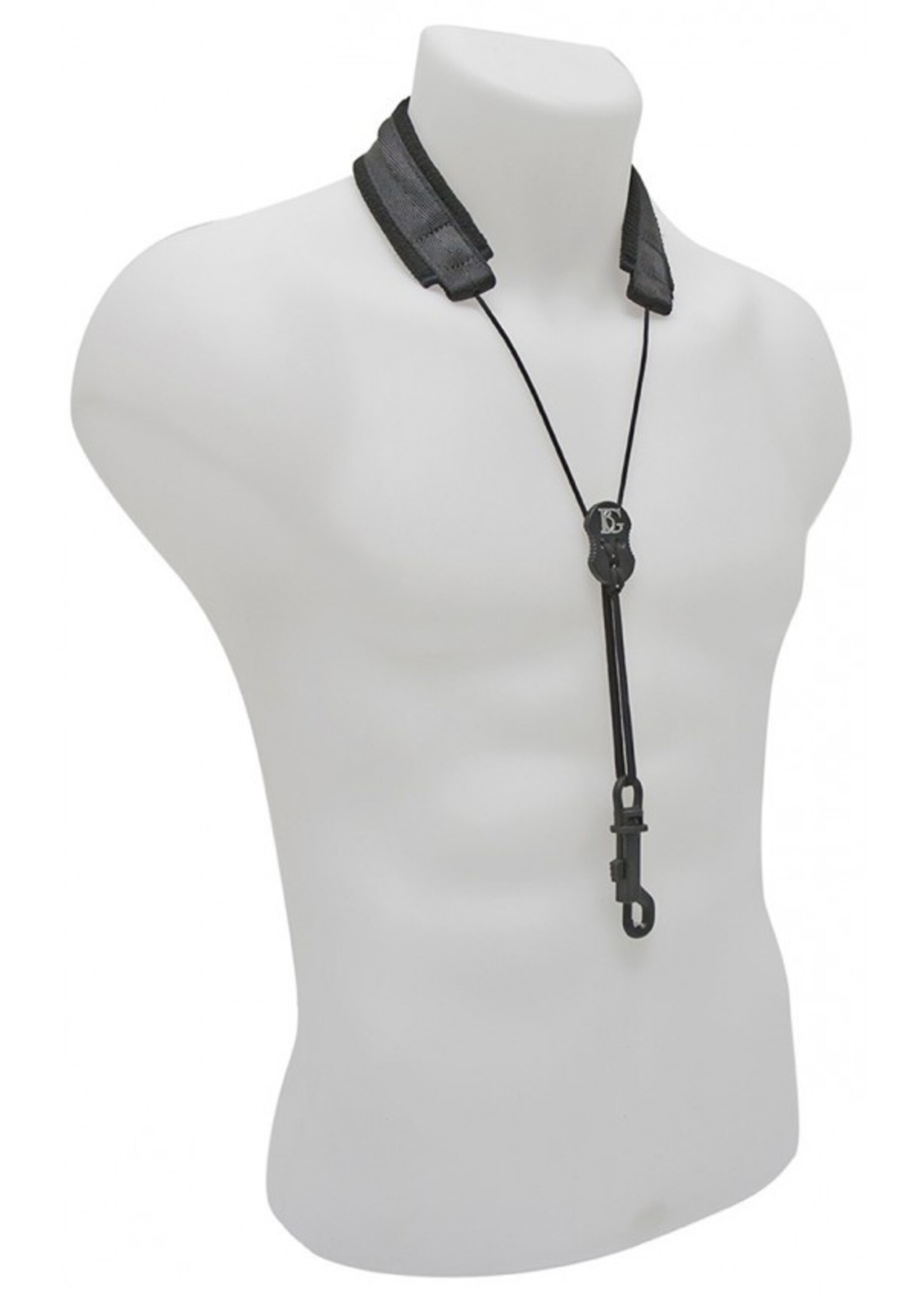 BG BG "Comfort" Nylon Draagkoord voor Saxofoon (Sopraan/Alt/Tenor) met Gesloten Haak