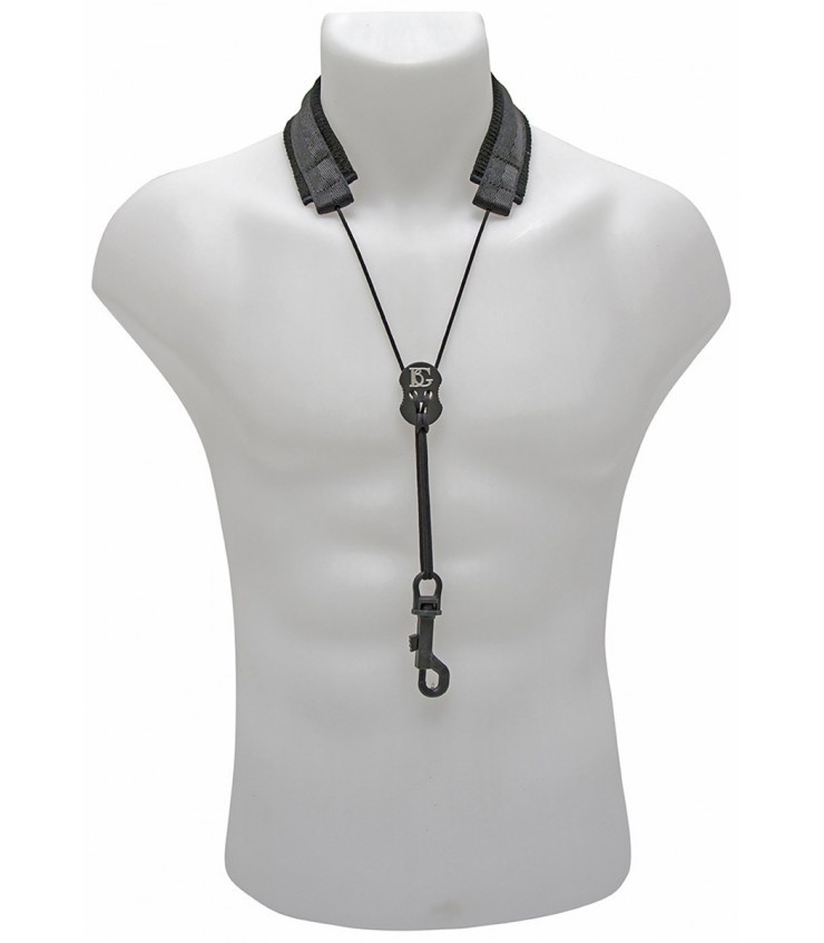 BG "Comfort" Nylon Draagkoord voor Saxofoon (Sopraan/Alt/Tenor) met Gesloten Haak