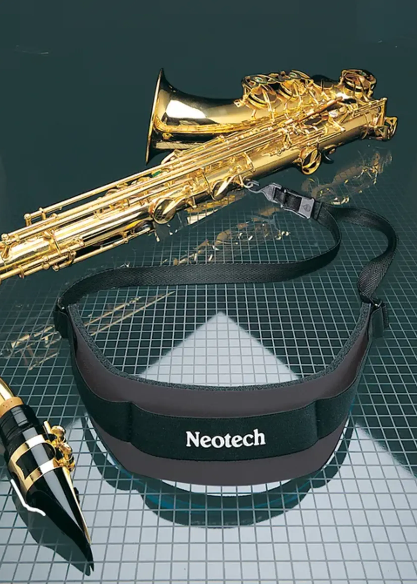 Neotech NEOTECH Soft Strap Draagkoord voor Saxofoon met Open Metalen Haak