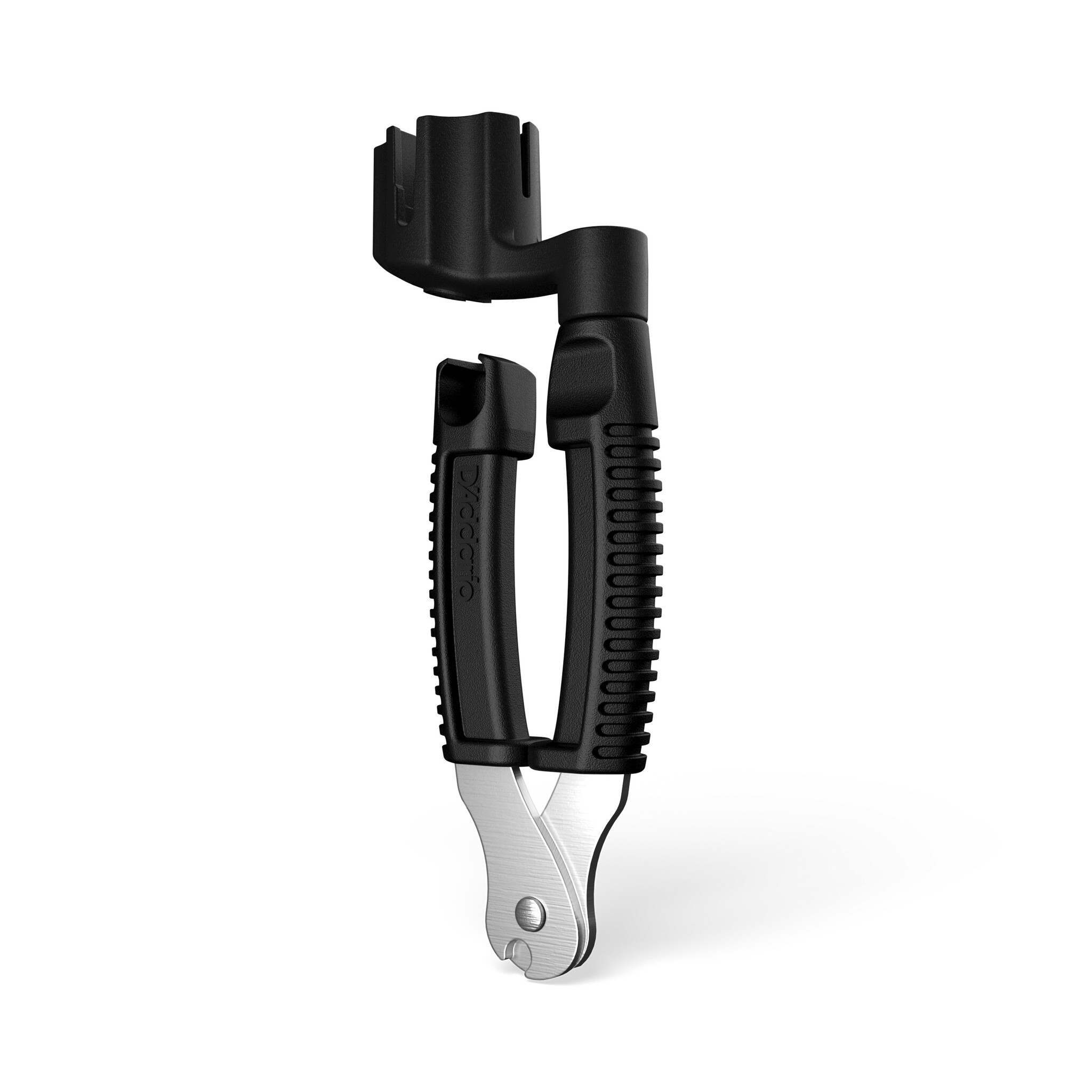 D'Addario Pro-Winder DP0002 All-in-One Snaarwinder, Knipper & Pinhouder (Zwart)