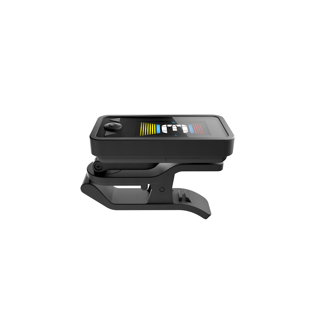 D'Addario Eclipse Headstock Tuner voor Gitaar en Basgitaar, Zwart (PW-CT-17BK)