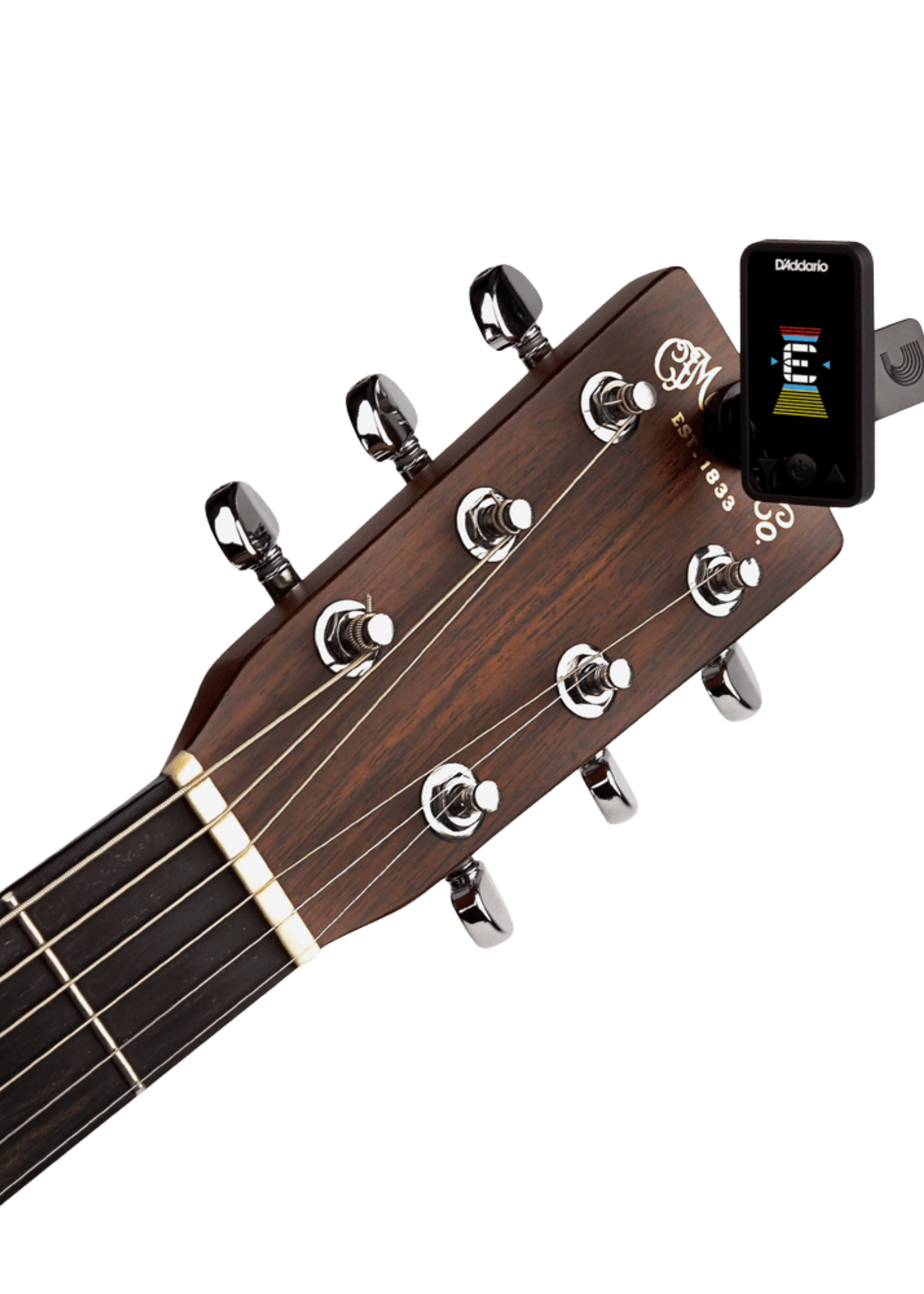 D'Addario D'Addario Eclipse Oplaadbare Headstock Tuner voor Gitaar (PW-CT-27)