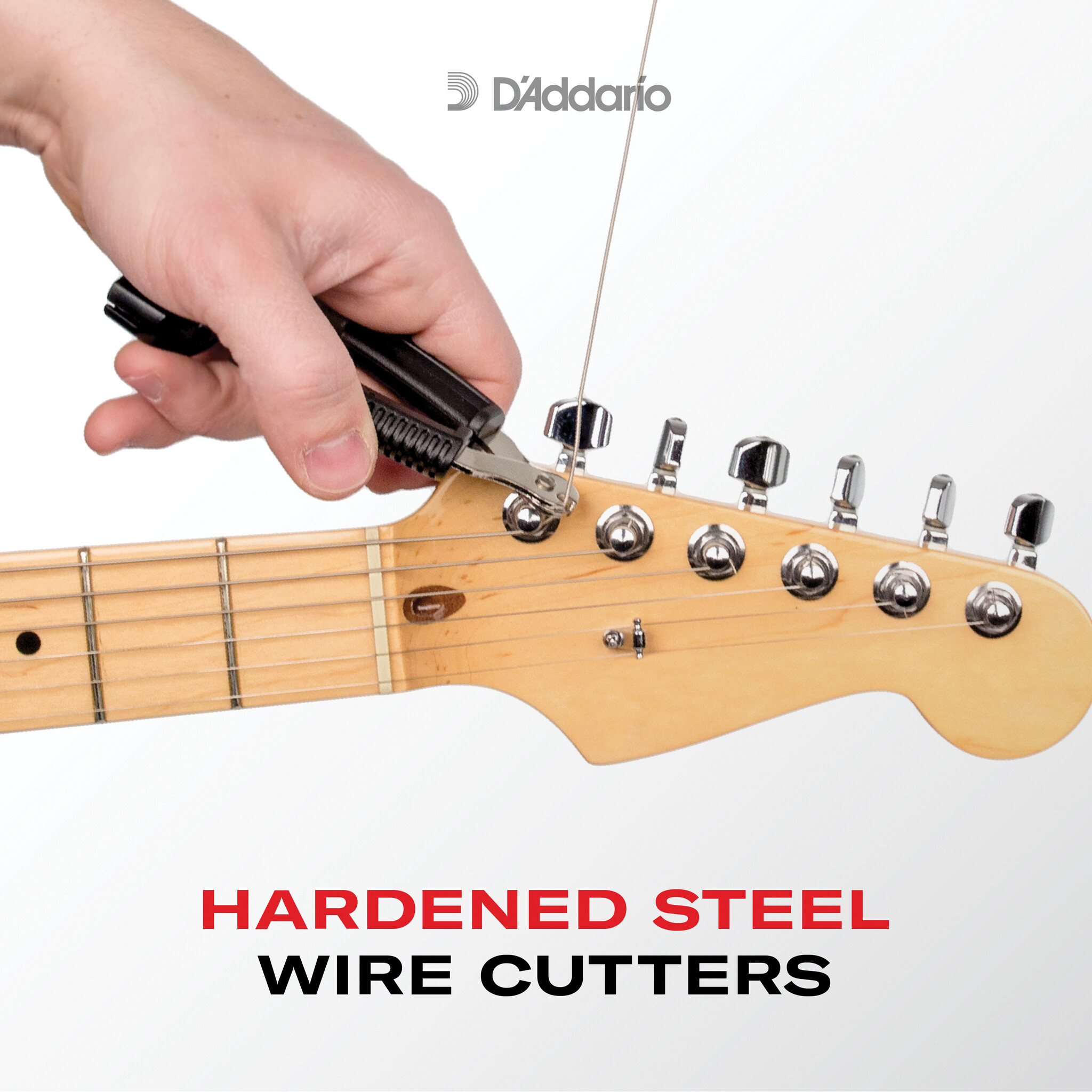 D'Addario Pro-Winder DP0002 All-in-One Snaarwinder, Knipper & Pinhouder (Zwart)