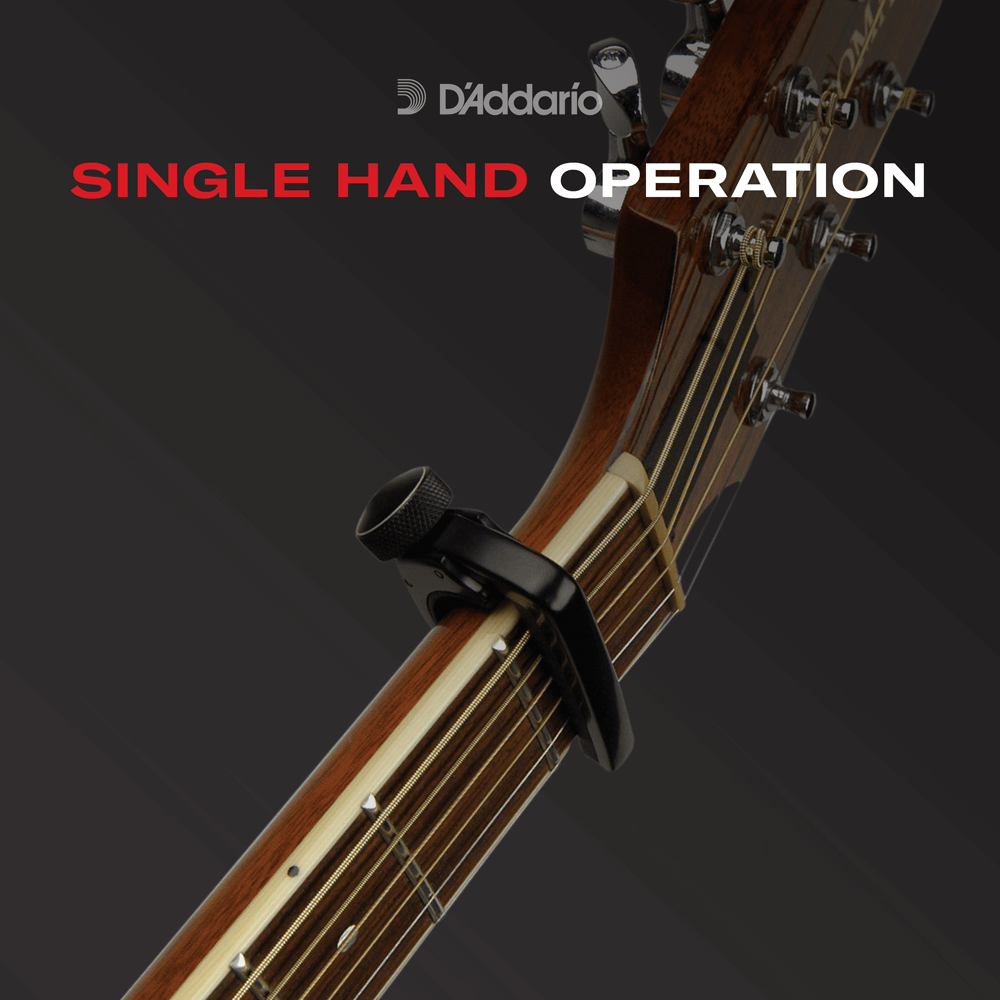 D'Addario Capo Lite voor Akoestische & Elektrische Gitaar (PW-CP-07)