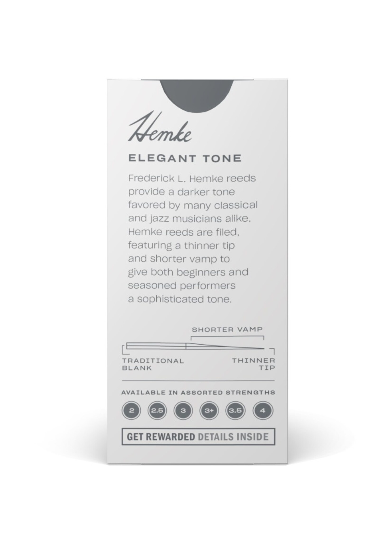 D'Addario D'Addario Hemke altsaxofoon, 5 rieten