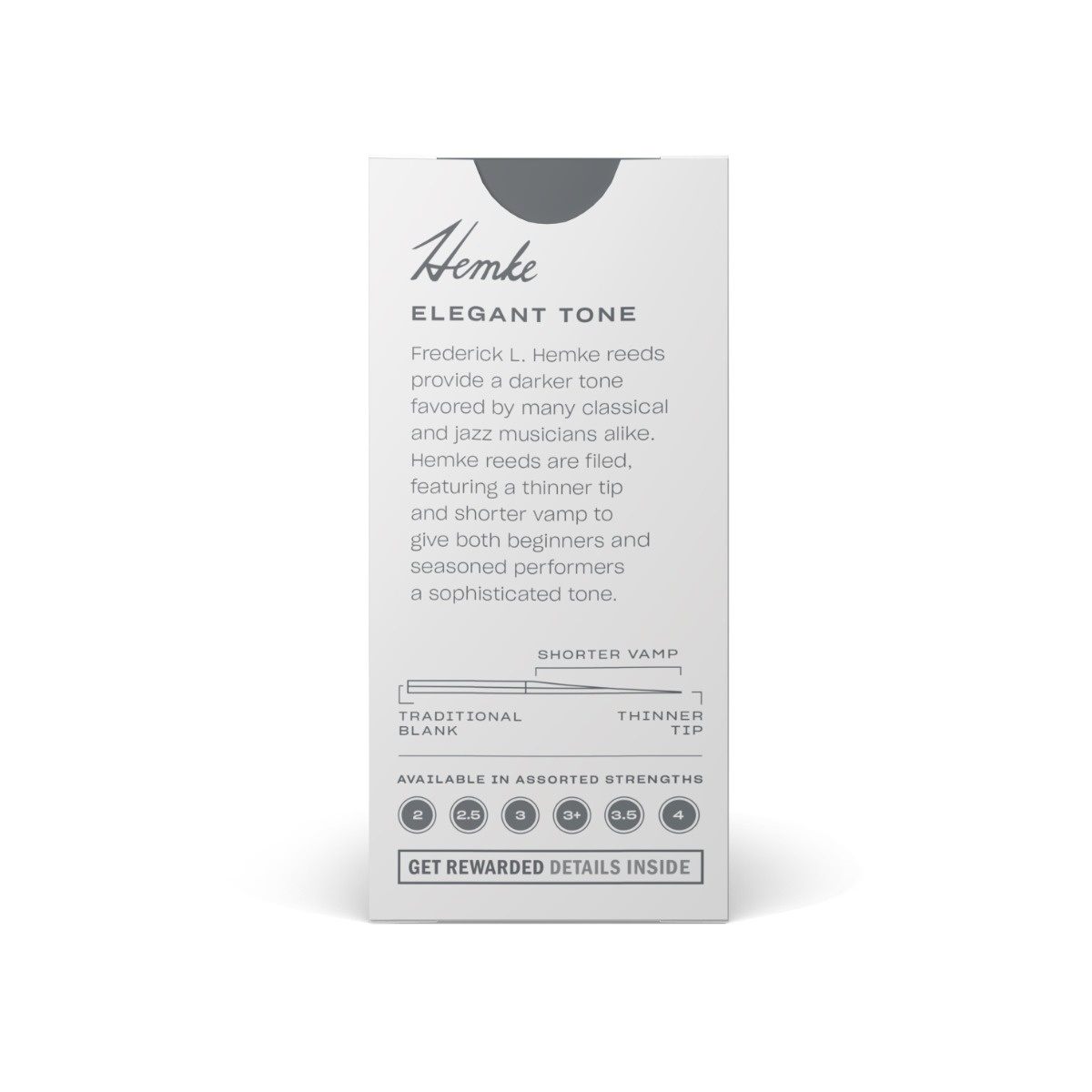 D'Addario Hemke altsaxofoon, 5 rieten