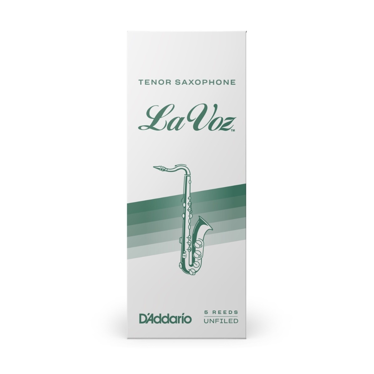 D'Addario La Voz rieten tenorsaxofoon