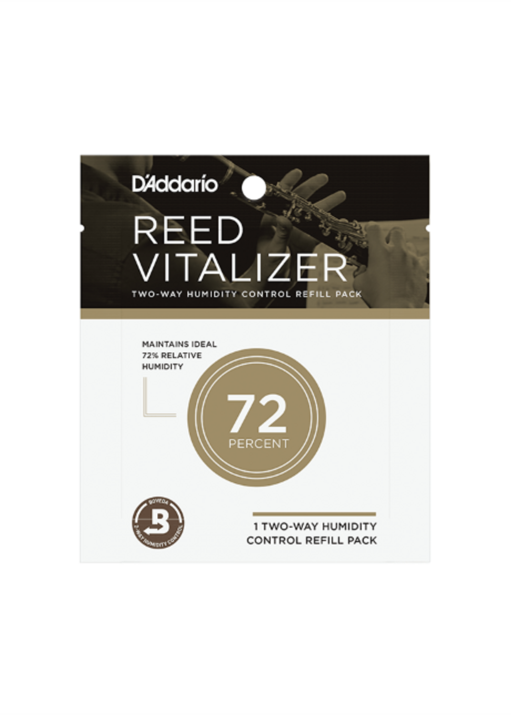 D'Addario Rico-D'Addario Woodwinds Vitalizer Navulling 72%