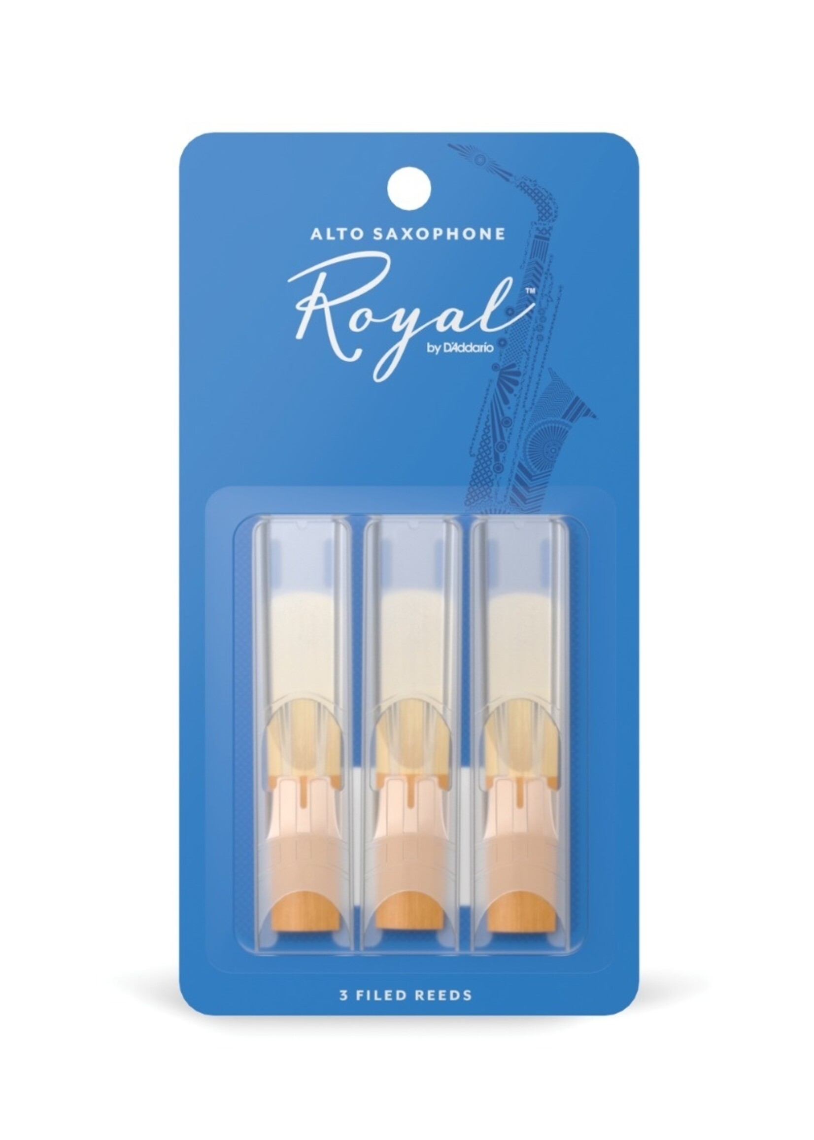 D'Addario Royal by D’Addario altsaxofoon rieten, 3-Pack